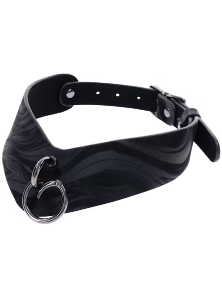 Velvet Noir Collar and Clamps for sensual restraint and playful bondage sessions