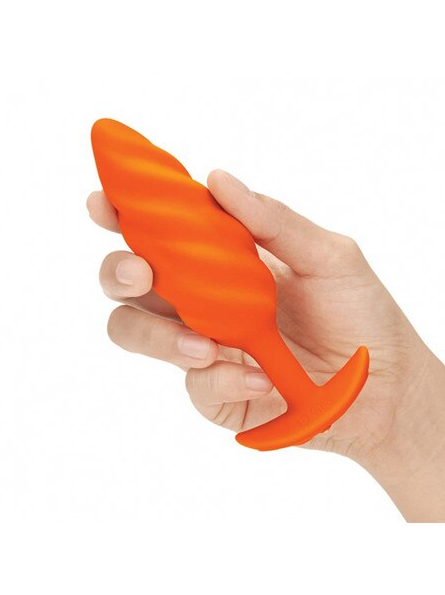 Zoe Ligon Collection Swirl Texture Plug Orange